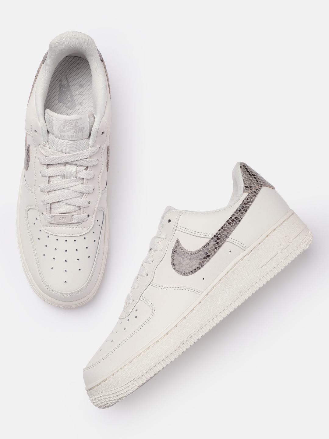 

Nike Women Air Force 1 07 Leather Sneakers, White