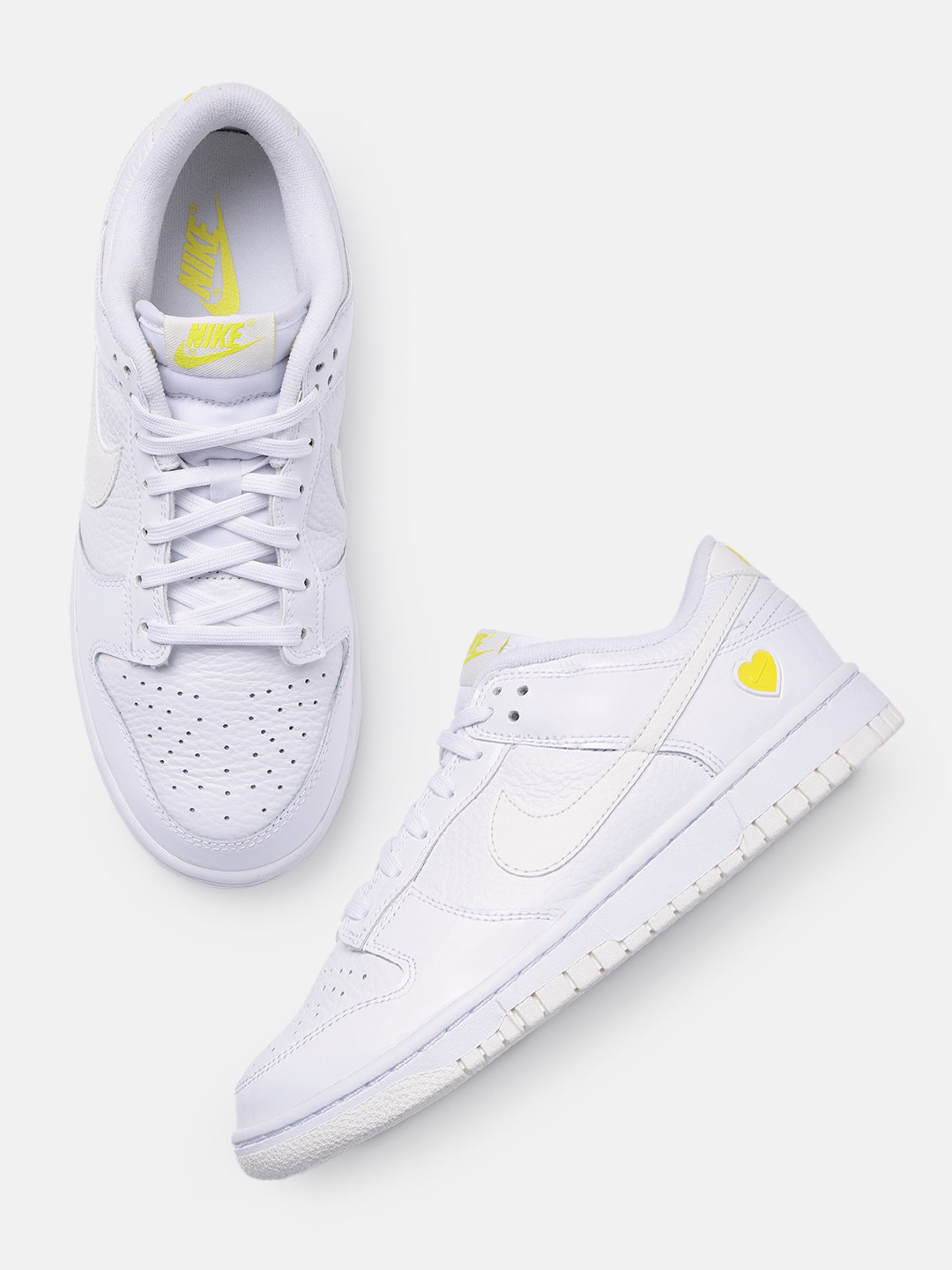 

Nike Women Dunk Leather Sneakers, White