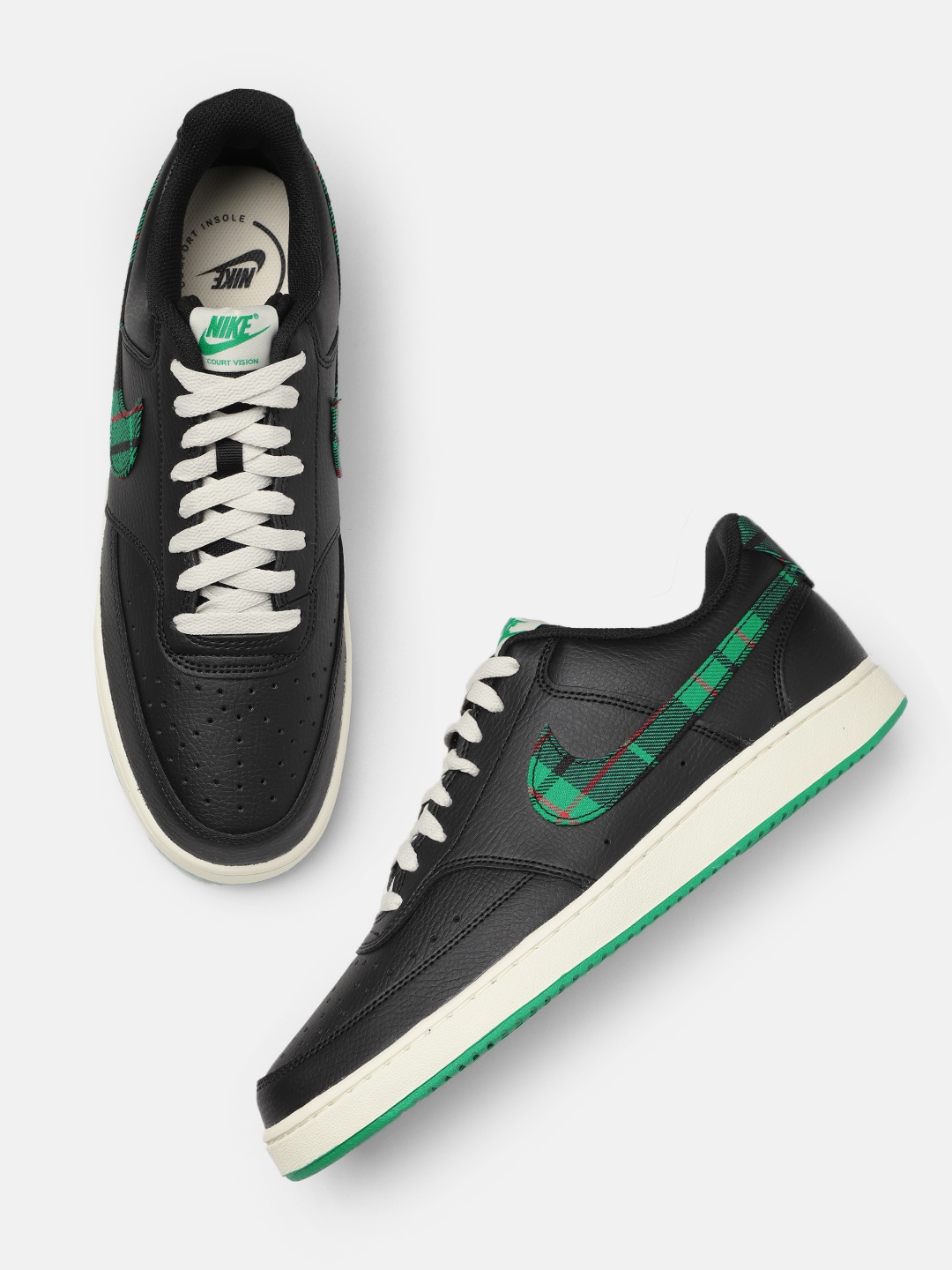 

Nike Men Perforated Sneakers, Black