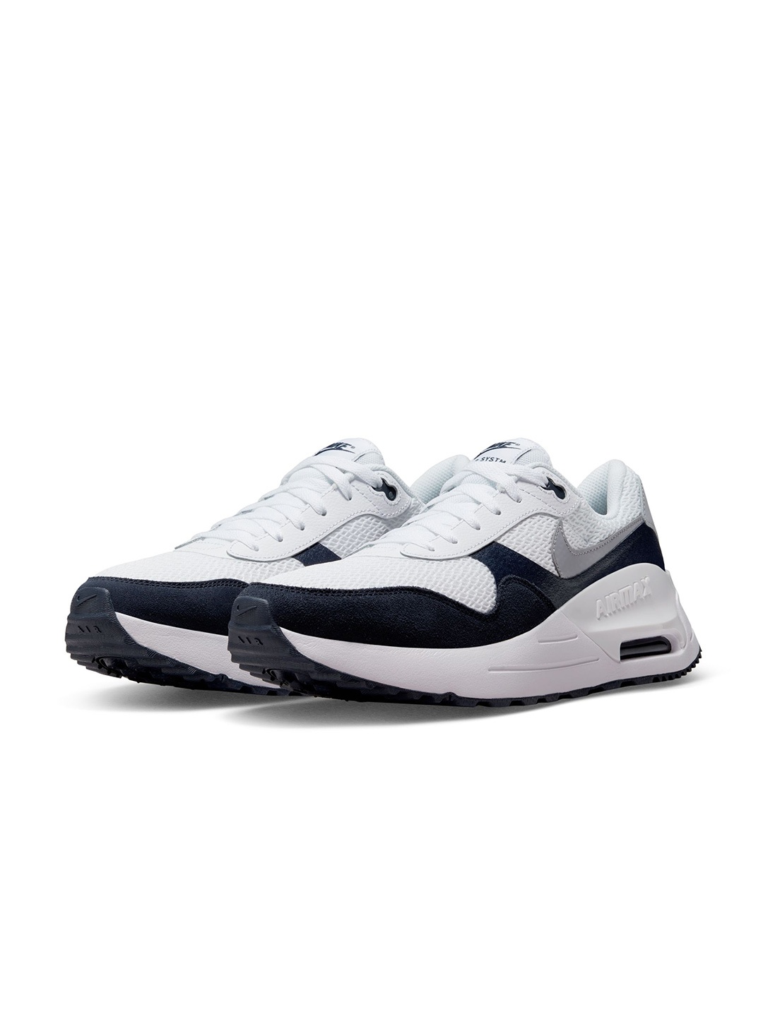 

Nike Men Air Max SYSTM Leather Sneakers, White