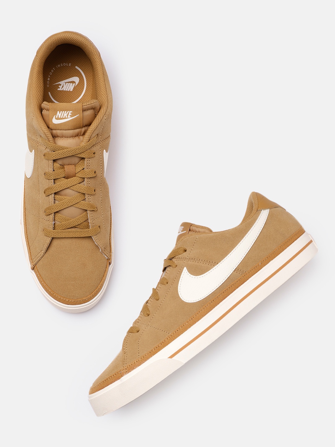 

Nike Men Court Legacy Suede Sneakers, Brown