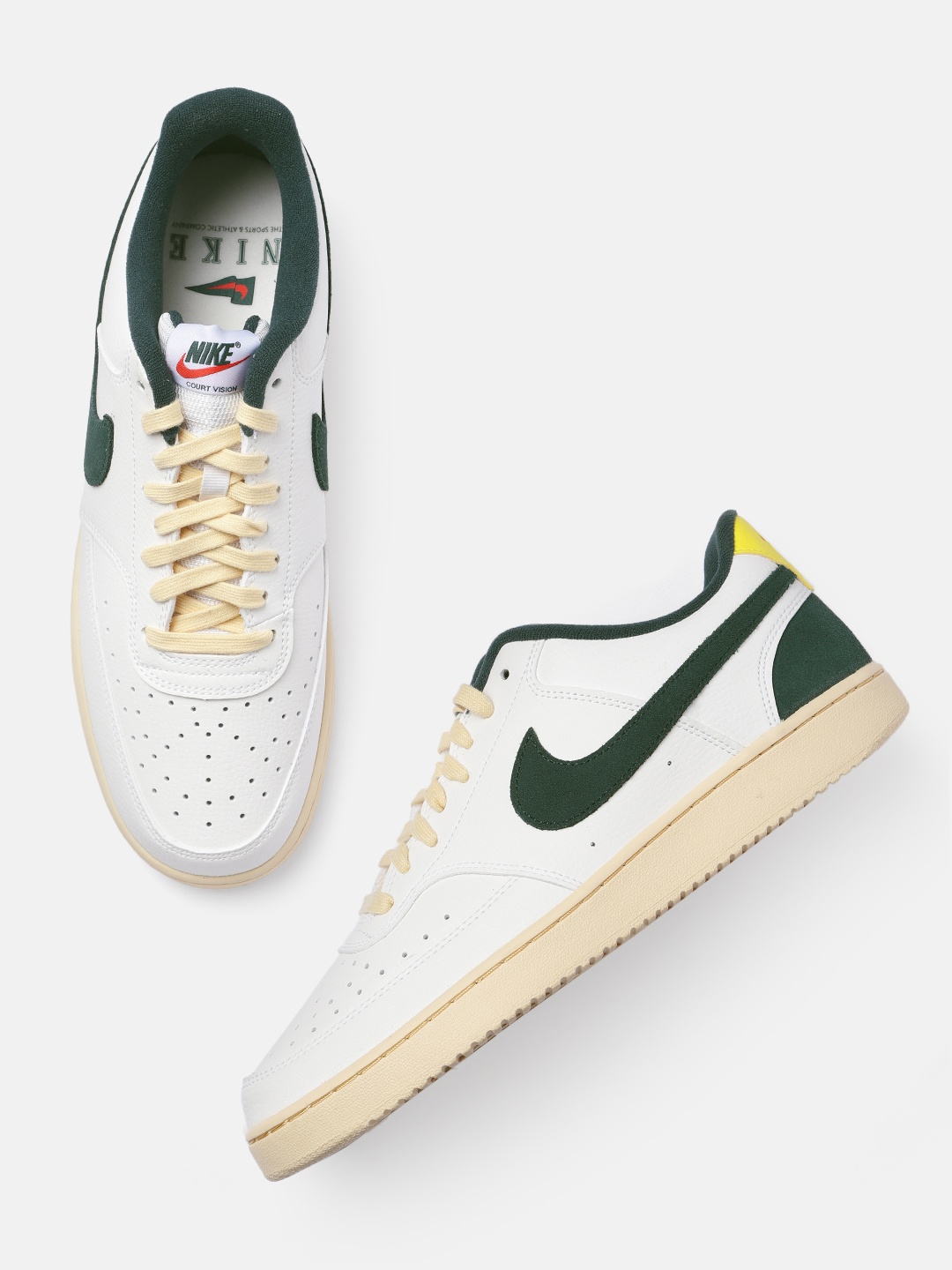 

Nike Men Court Vision Sneakers, White