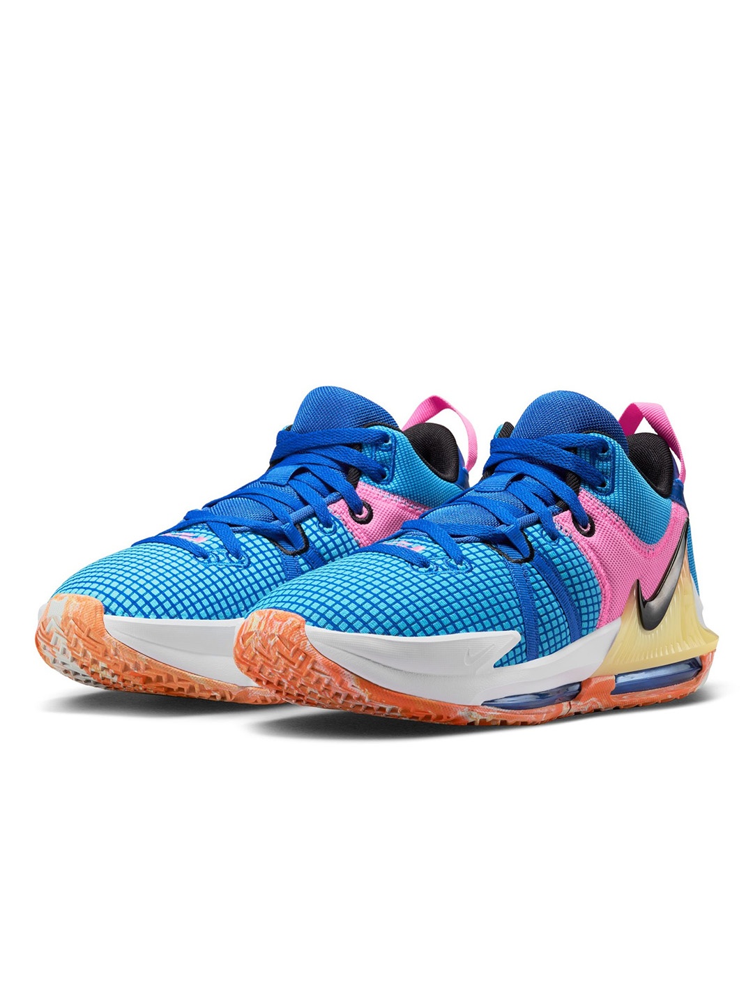

Nike Men Checked LeBron Witness 7 EP Basketball Shoes, Blue