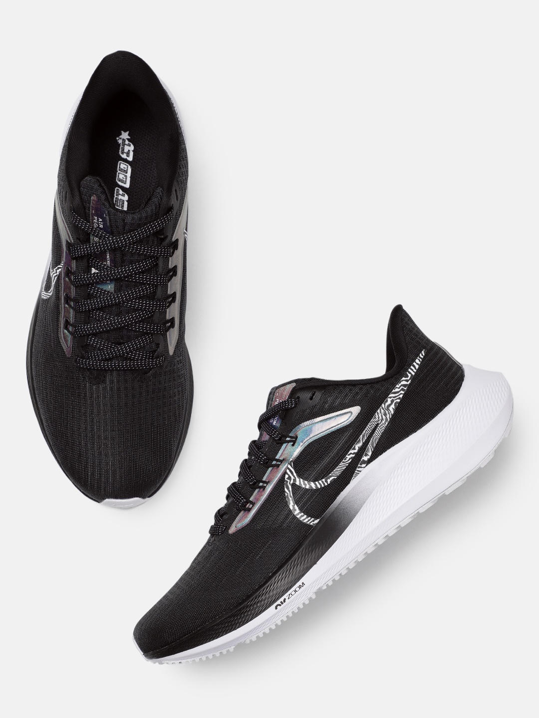 

Nike Women Air Zoom Pegasus 39 PRM Running Shoes, Black