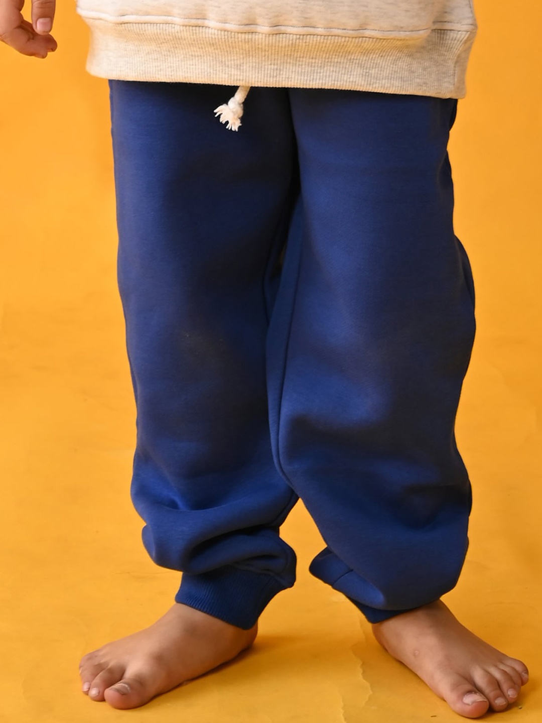 

Anthrilo Boys High-Rise Fleece Jogger Lounge Pant, Blue