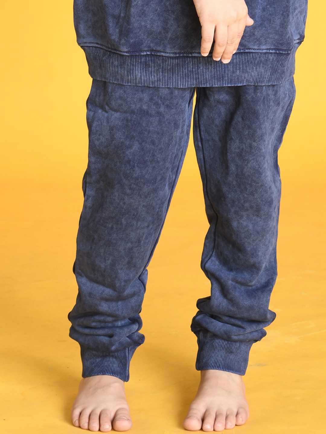 

Anthrilo Boys Relaxed High-Rise Easy Wash Joggers Trousers, Blue