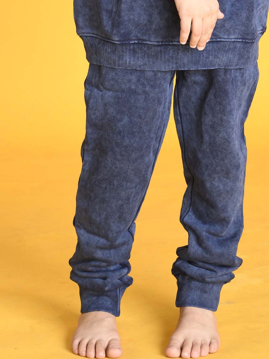 

Anthrilo Boys Relaxed High-Rise Easy Wash Joggers Trousers, Blue
