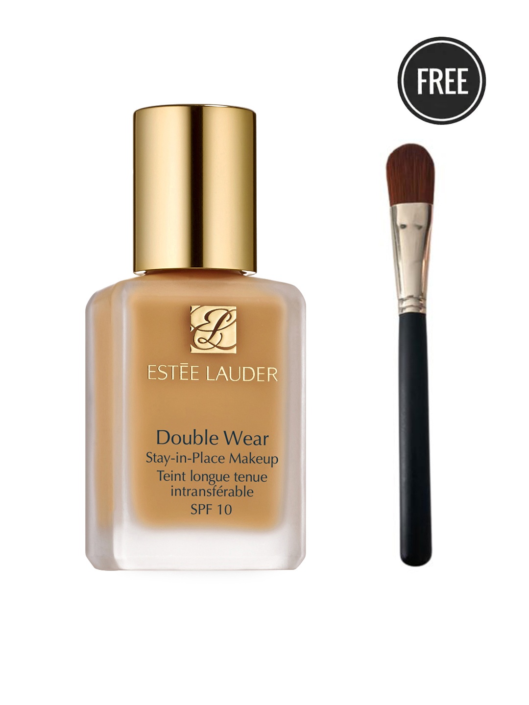 

Estee Lauder Double Wear Stay-in-Place SPF 10 Foundation - Dawn 2W1 & Foundation Brush, Beige