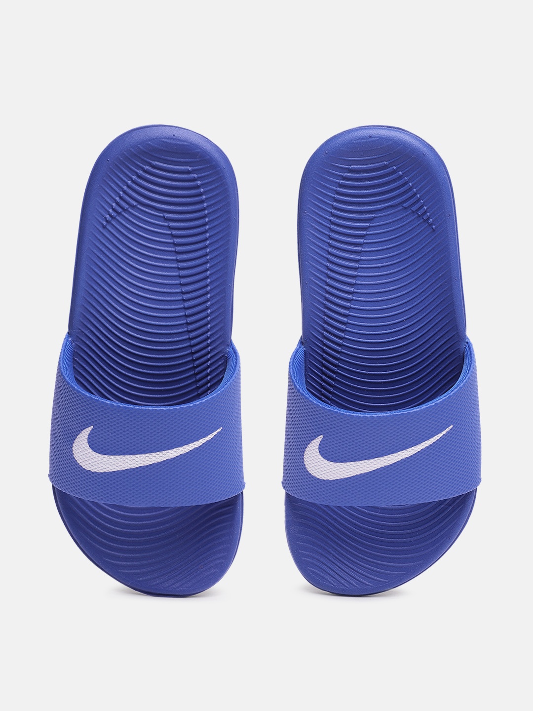 

Nike Kawa Little Big Kids' Slides, Blue