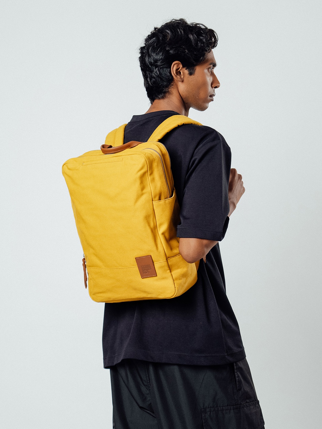 

DailyObjects Padded Backpack, Yellow