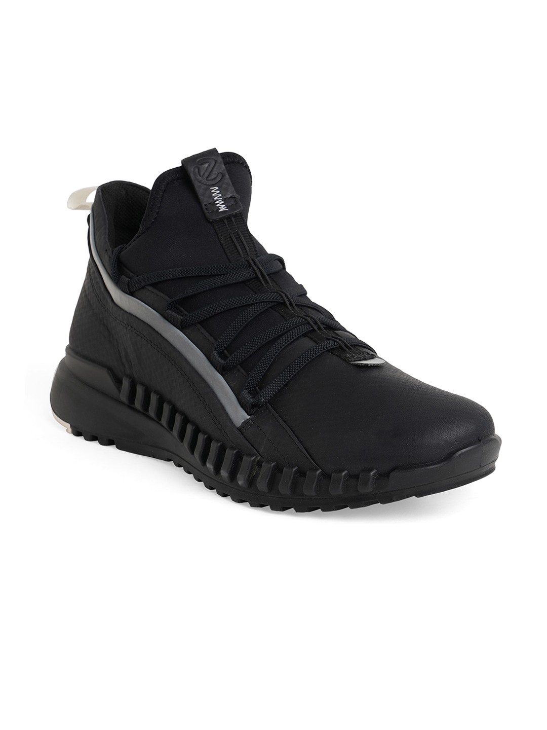 

ECCO Men Zipflex Sneakers, Black
