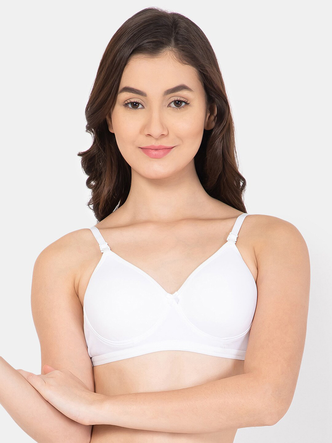 

Lady Lyka Lightly Padded Non Wired Bra, White