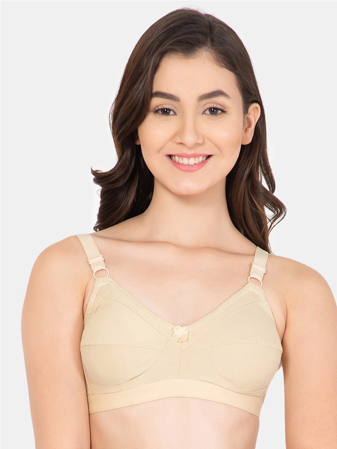

Lady Lyka Cotton Everyday Bra MONALISA1, Beige