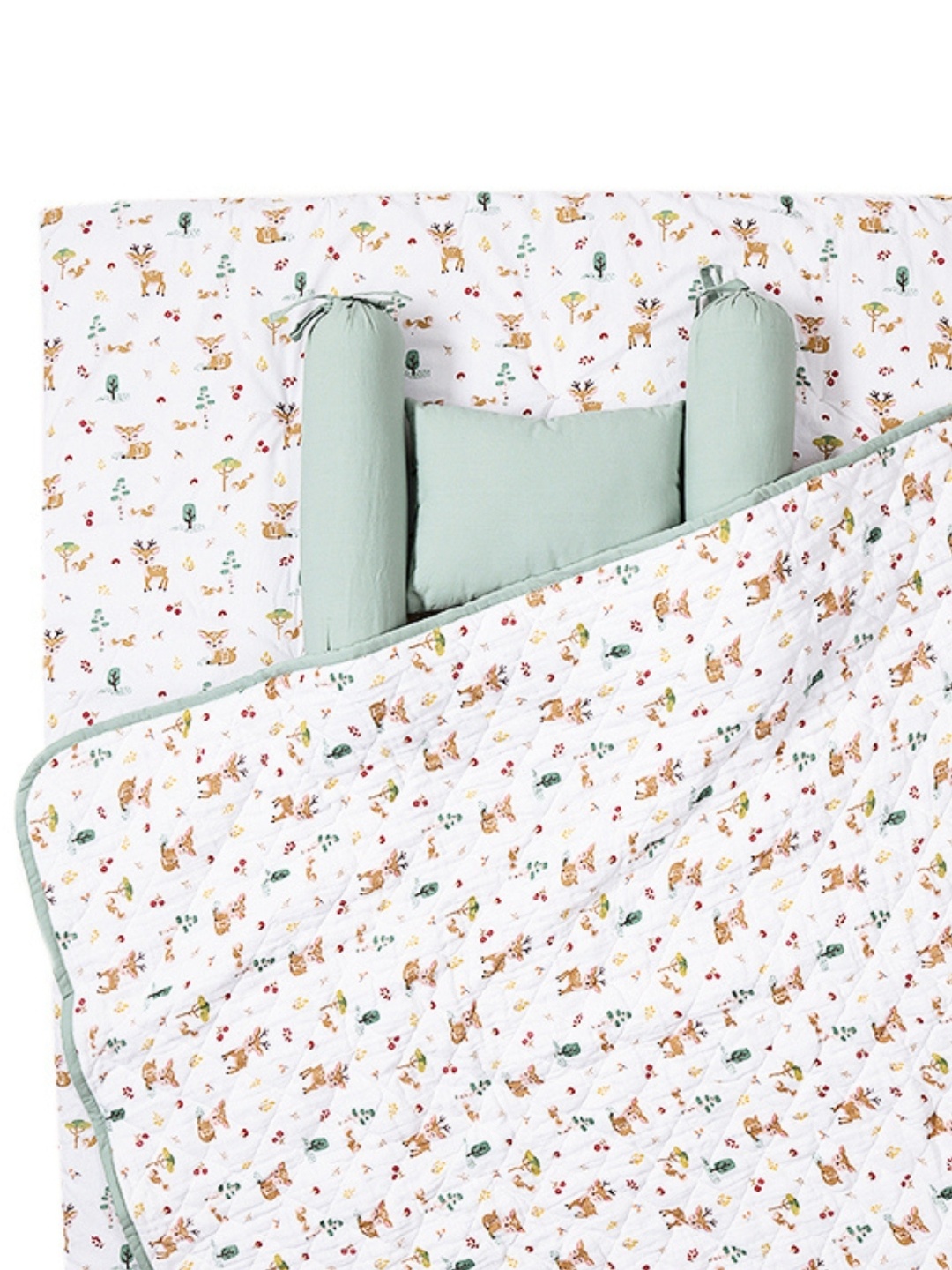 

haus & kinder Kids 5-Pieces Printed Baby Bed Sets, White
