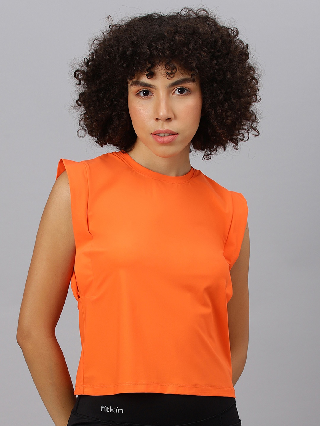 

Fitkin Extended Sleeves Top, Orange