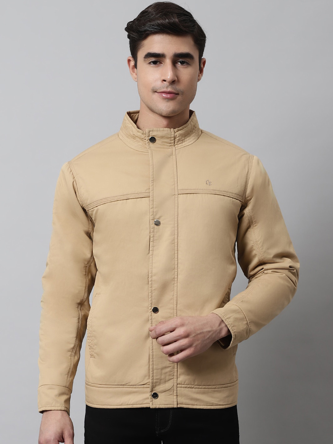 

Cantabil Men Lightweight Tailored Jacket, Beige