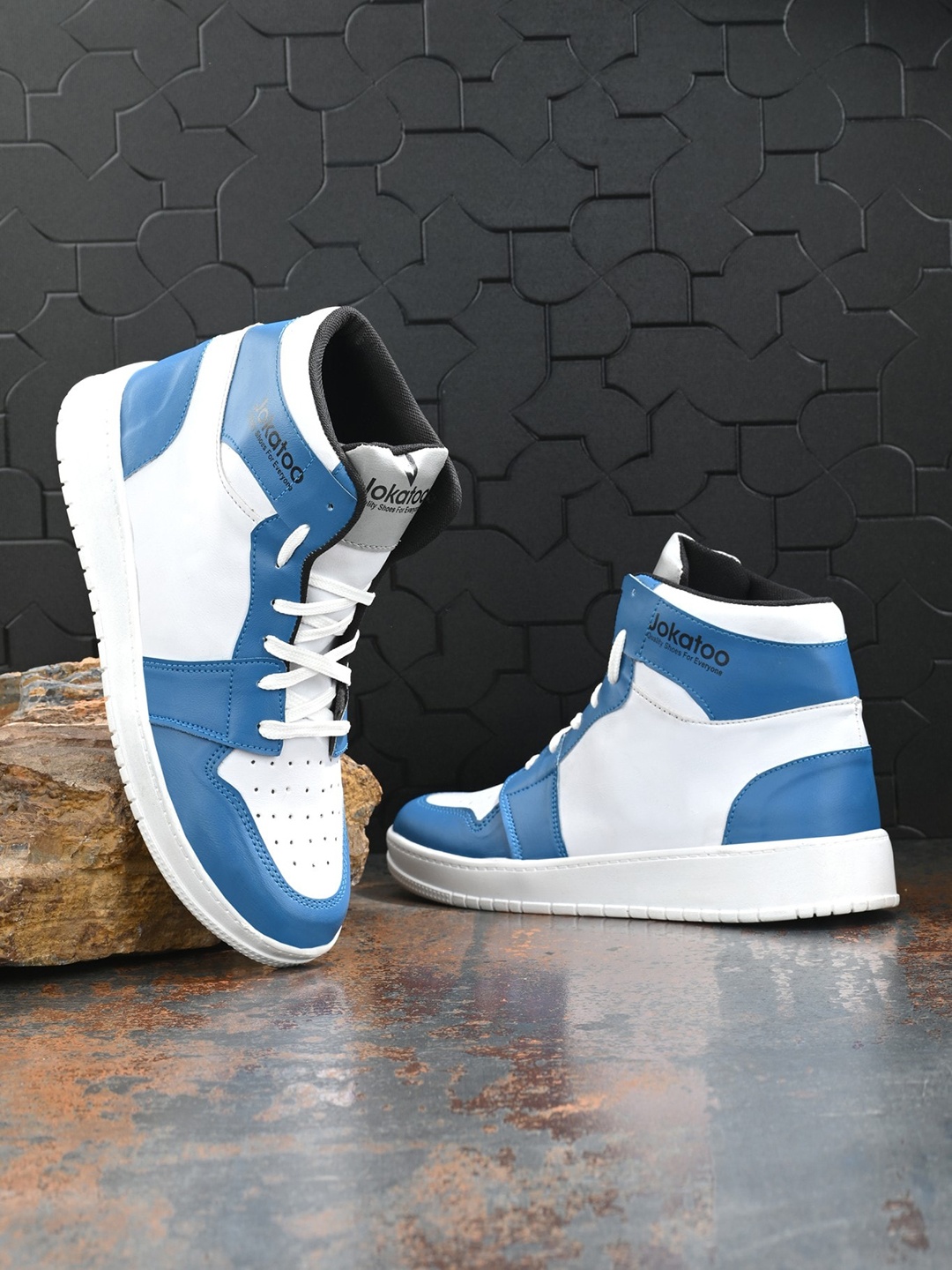 

JOKATOO Men Colourblocked Sneakers, Blue