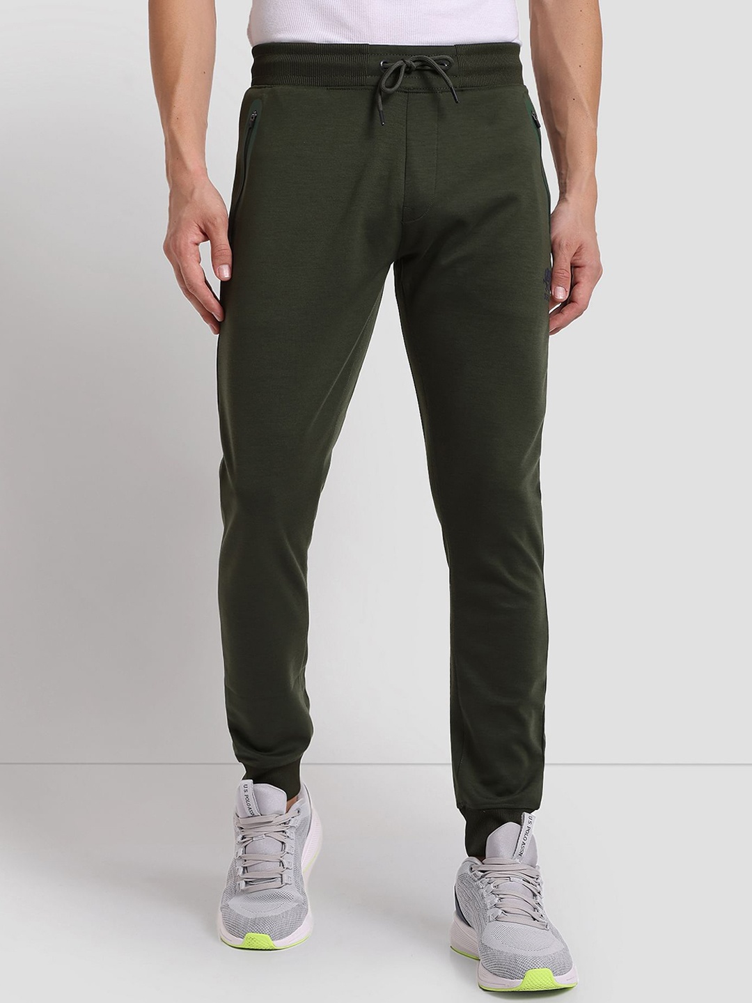 

U.S. Polo Assn. Men Durable Athletic Joggers, Olive