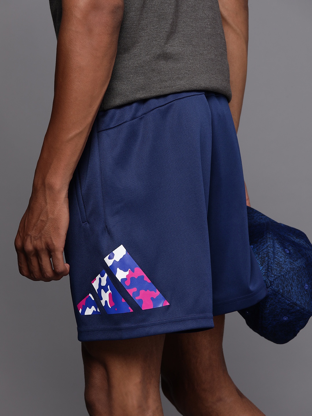 

ADIDAS Men TR-ES+BL Aeroready Shorts, Navy blue