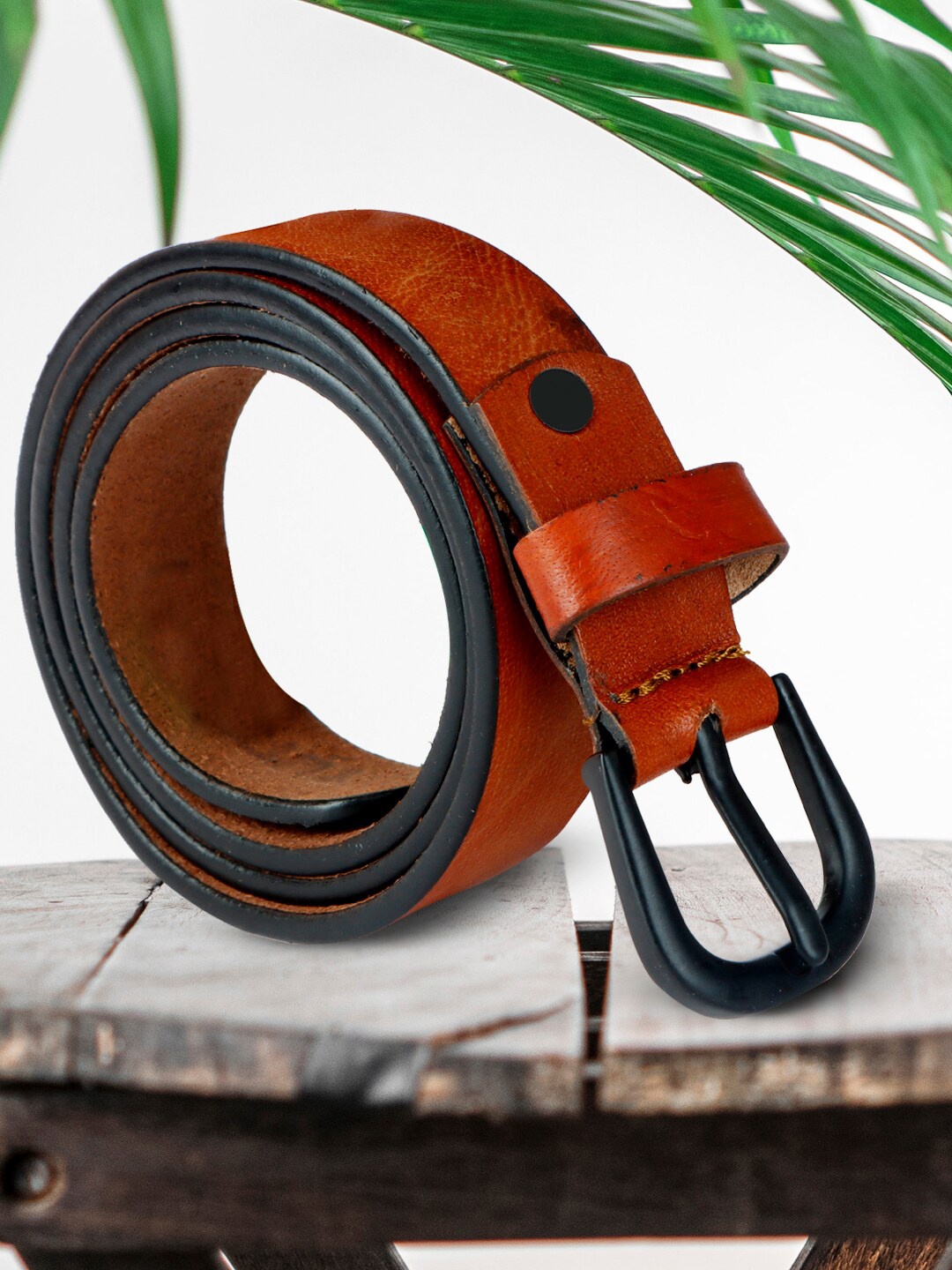 

WELBAWT Women Leather Belt, Brown