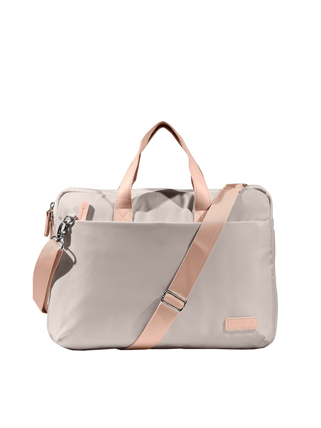 

PROBUS Unisex Laptop Bag, Beige