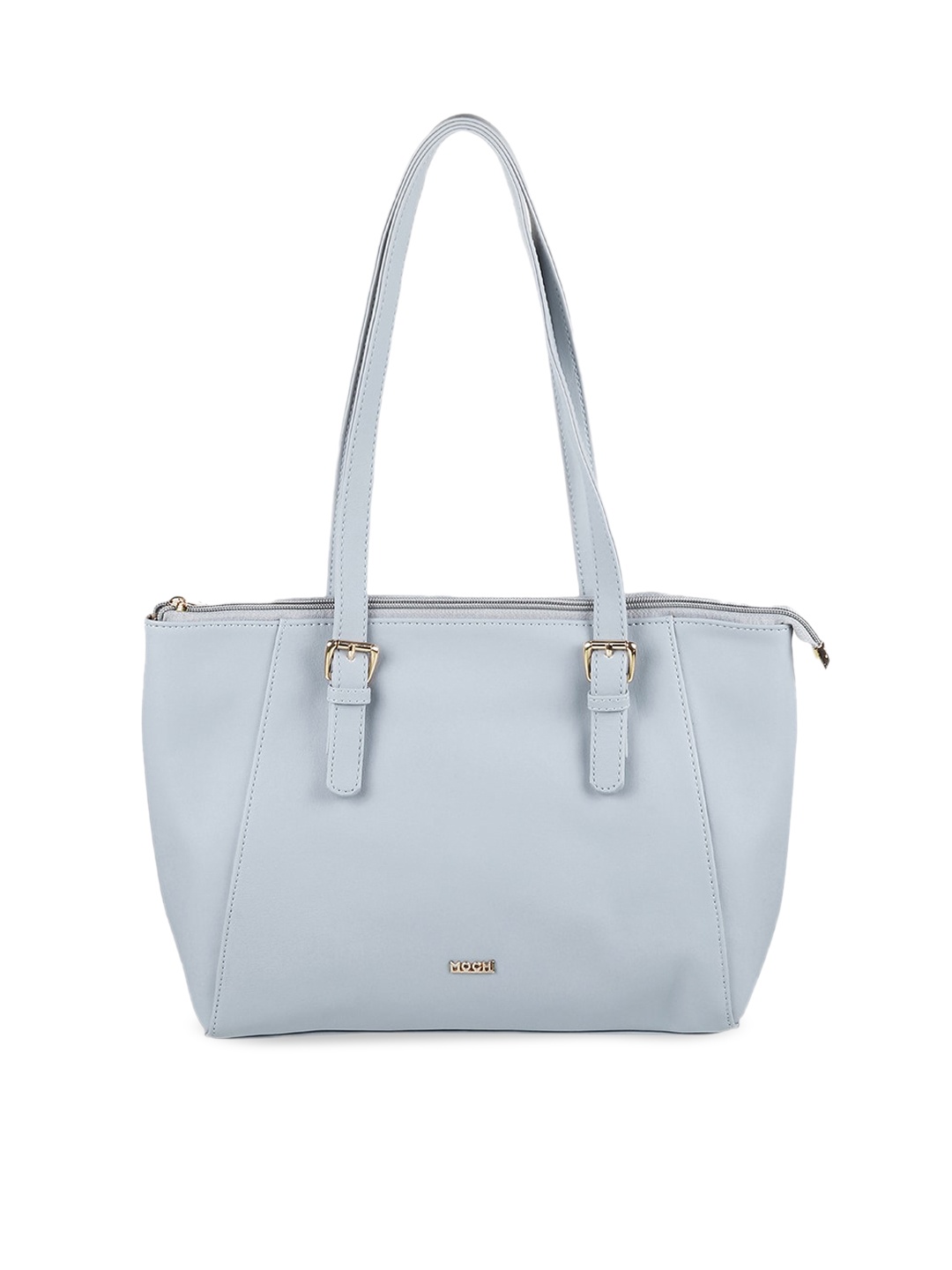 

Mochi Blue Structured Shoulder Bag