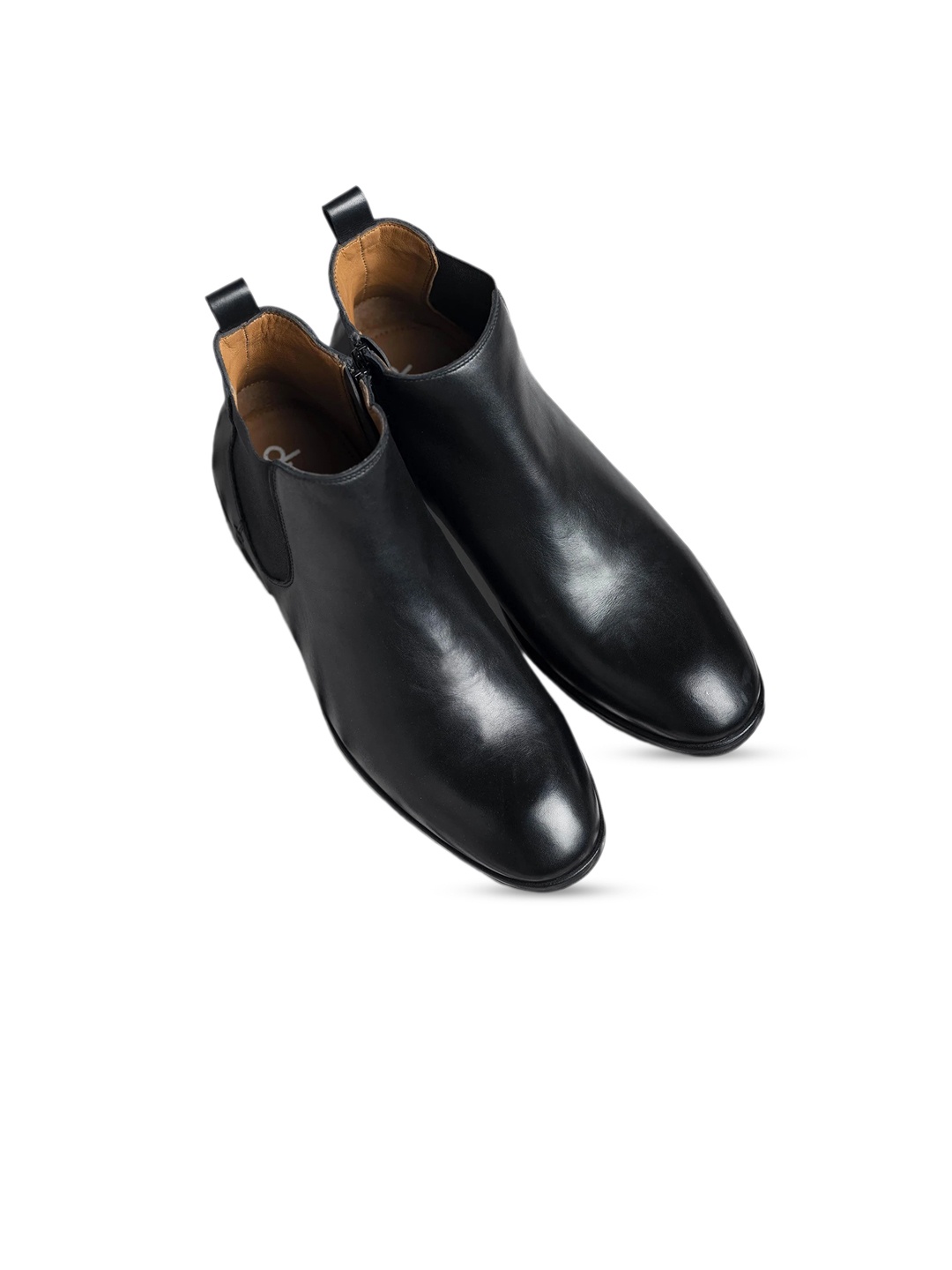 

dmodot Men Black Leather Fashion