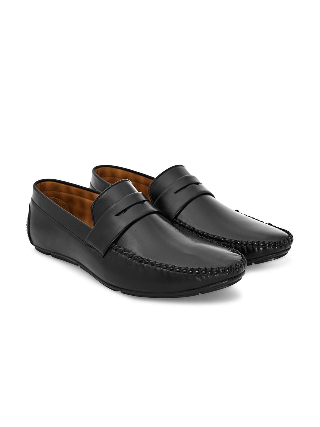 

ALBERTO MORENO Men Black Loafers
