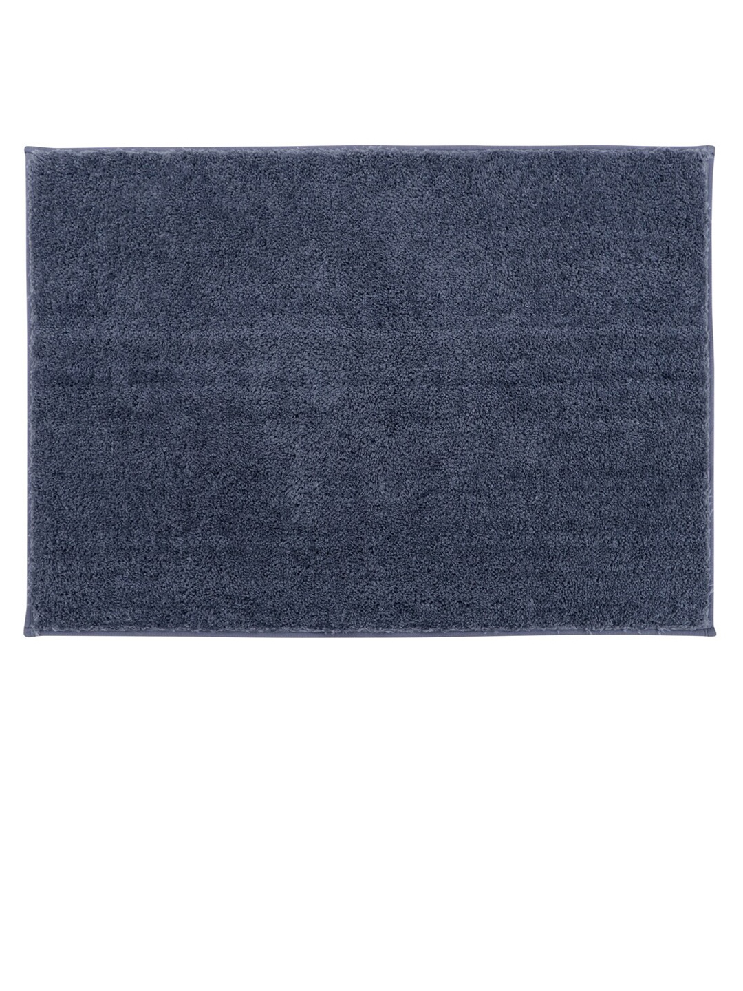 

Pano Charcoal-Colored & White Micro Plush 1400 GSM Anti-Skid Bath Rug