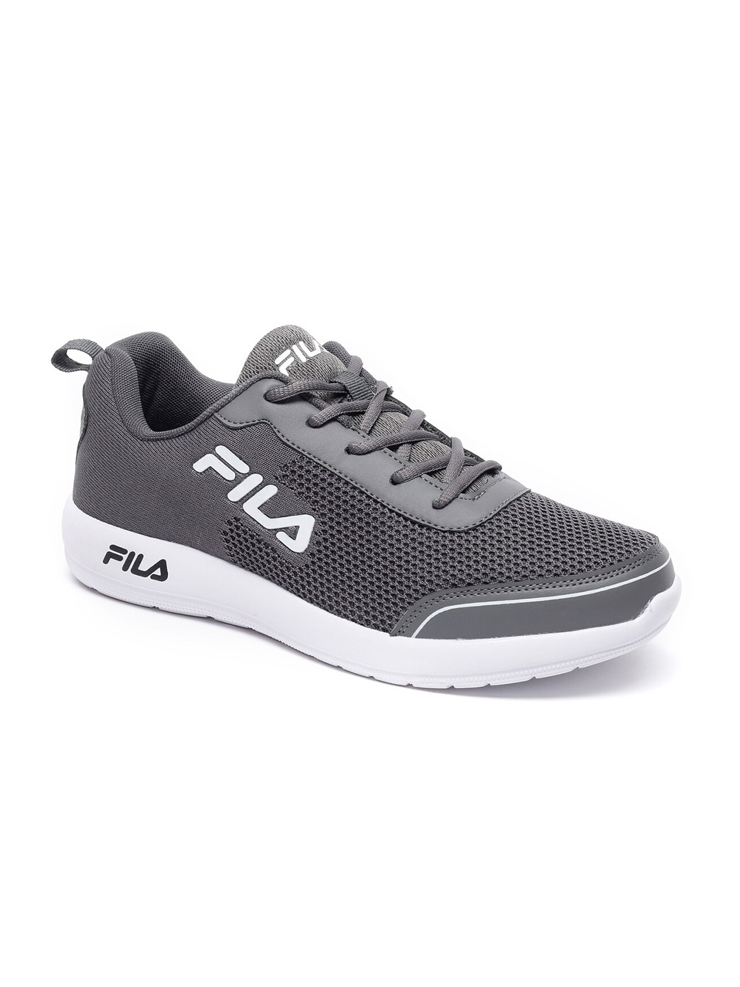 

FILA Men Mesh Running Zera Shoes, Grey