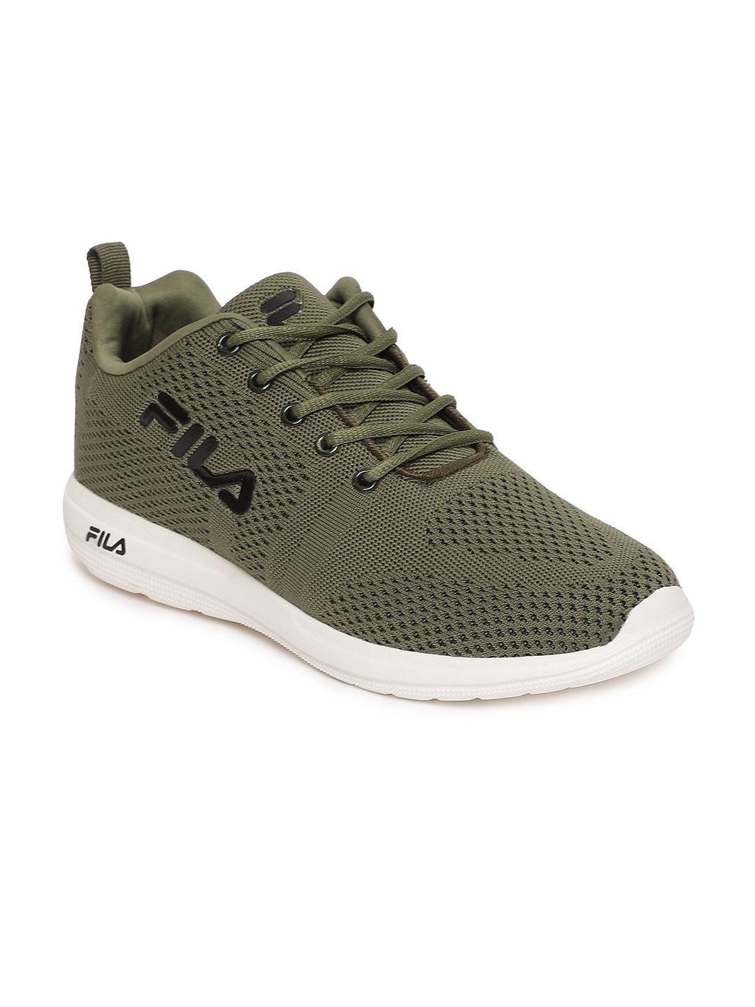 

FILA Men Running Shoes, Olive