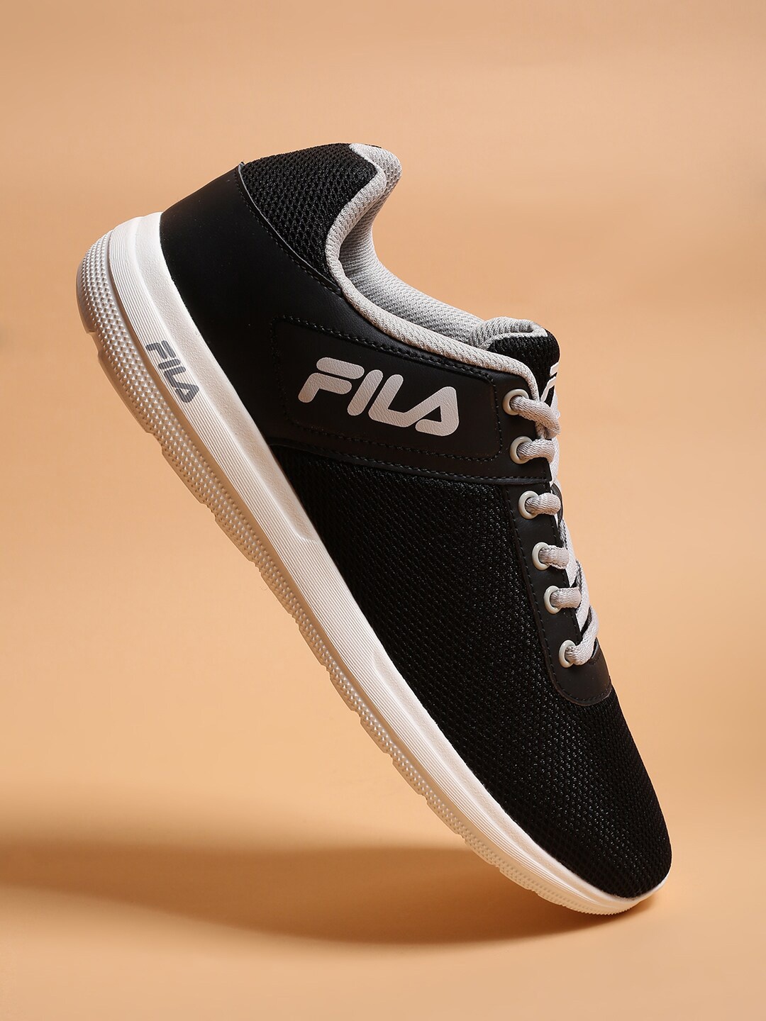 

FILA Men Running Shoes, Black