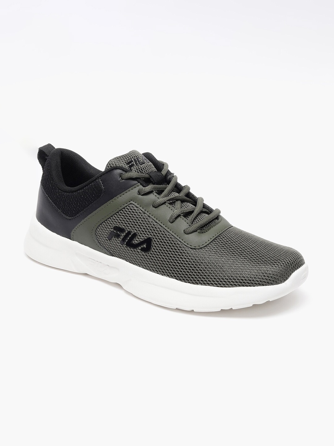 

FILA Men Mesh Running Takir Shoes, Green