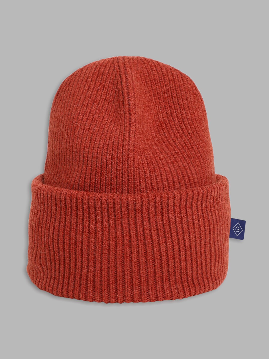 

GANT Women Self Design Beanie, Rust