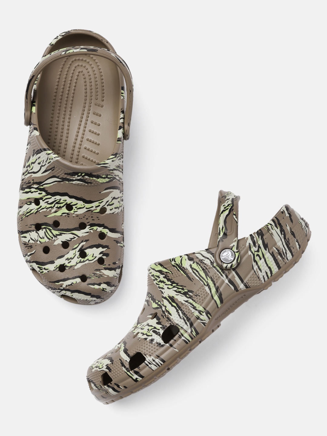 

Crocs Unisex Camouflage Print Clogs, Khaki