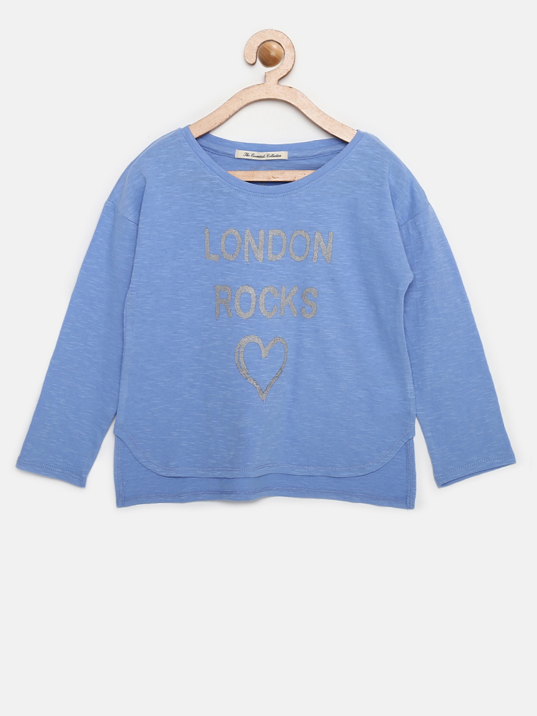 

Pepe Jeans Girls Blue Printed T-shirt