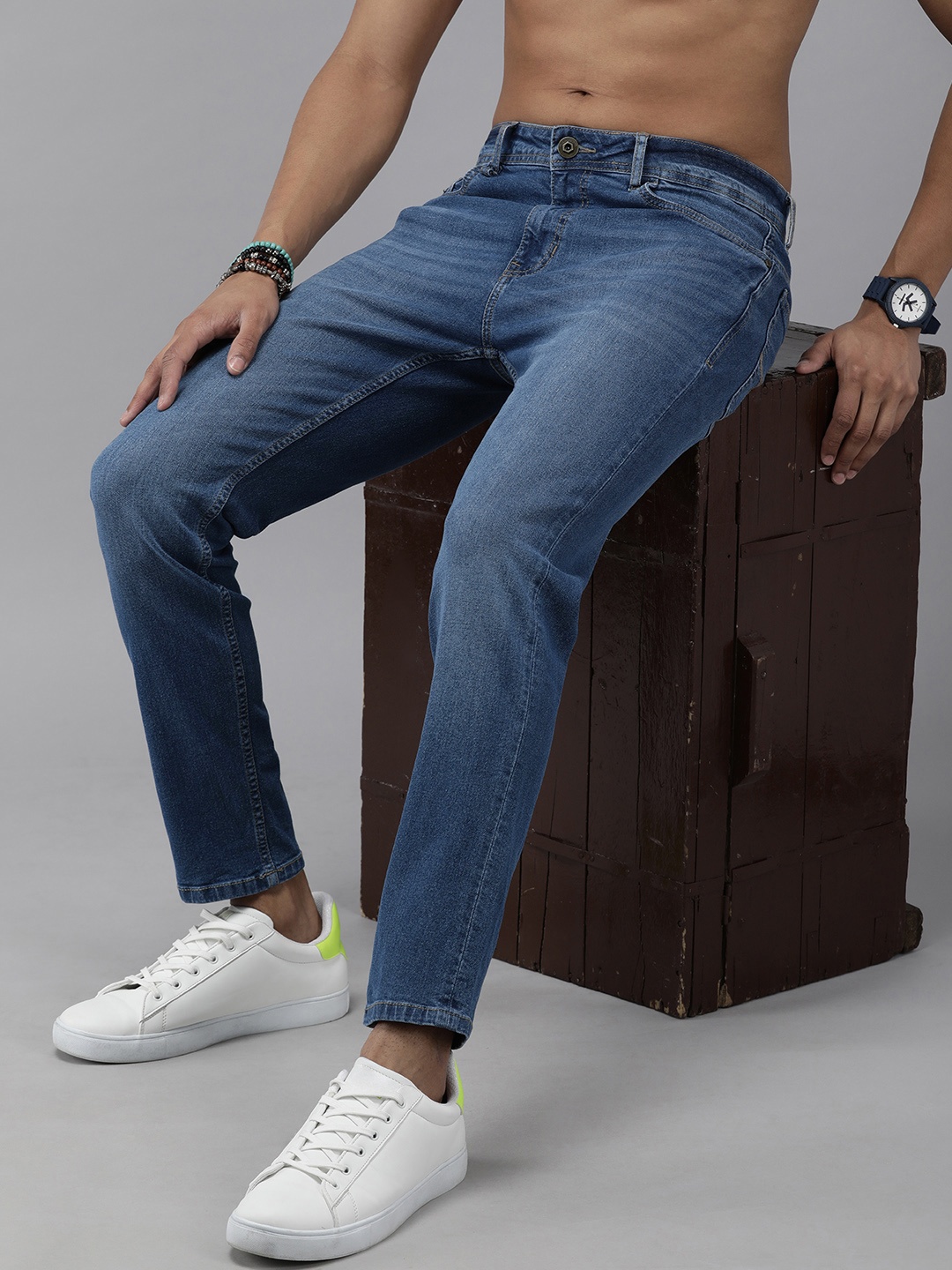 

Roadster Men Blue Jeans