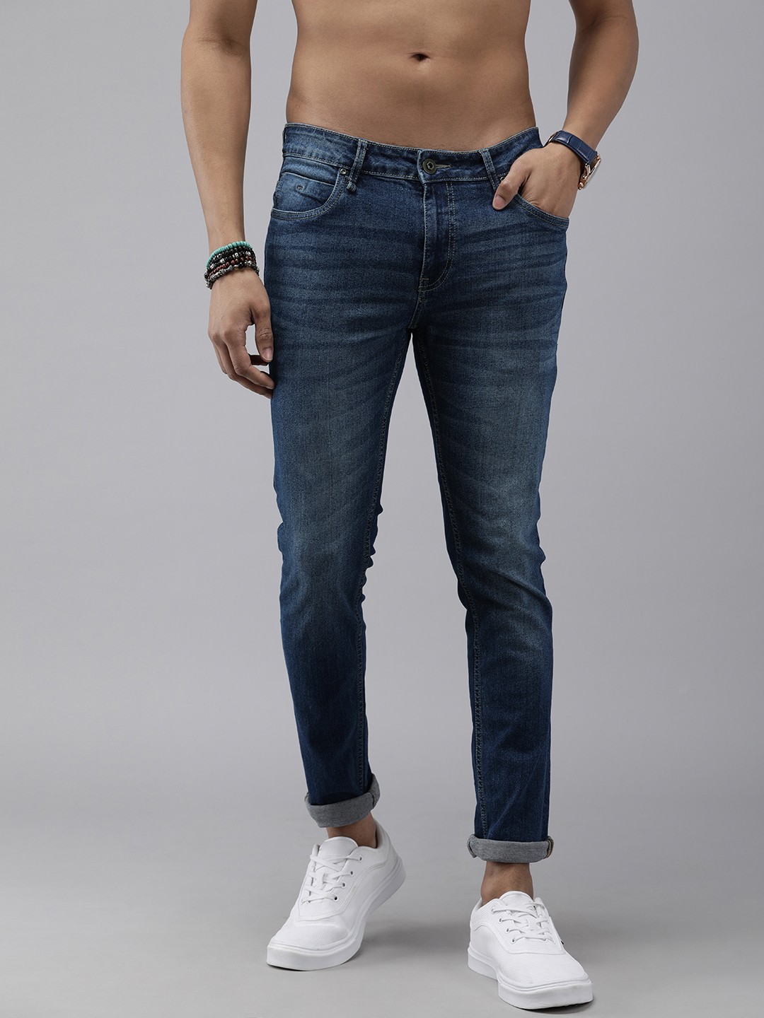 

Roadster Men Blue Skinny Fit Jeans