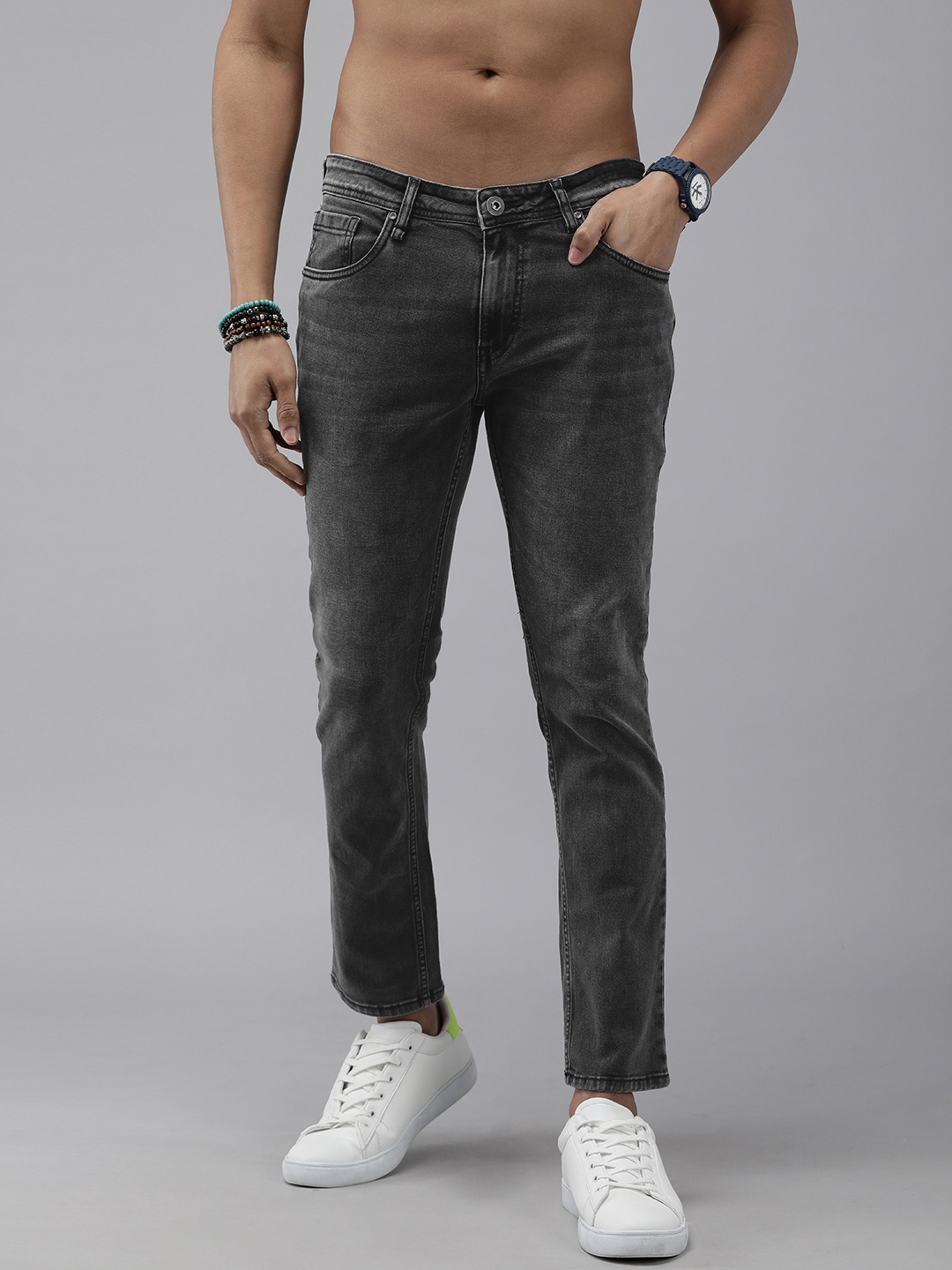 

Roadster Men Black Skinny Fit Jeans