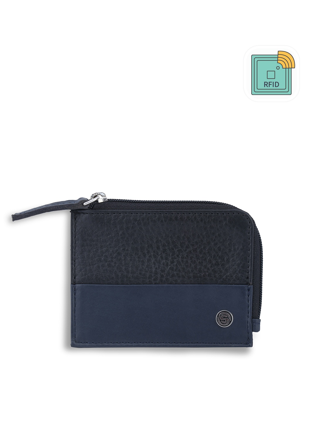 

SILVER STREET LONDON Men Leather RFID Card Holder, Na