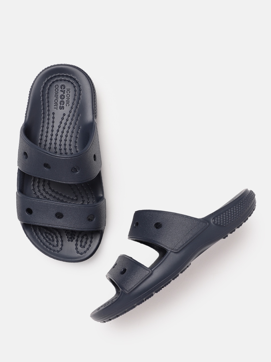 

Crocs Kids Classic Comfort Sandals, Navy blue
