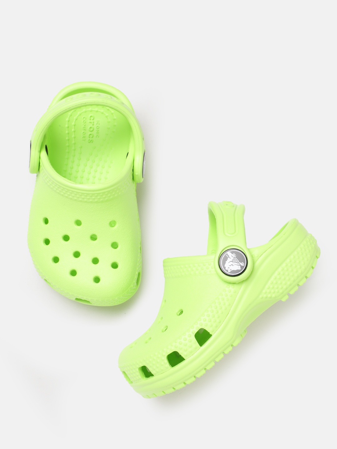 

Crocs Kids Clogs, Fluorescent green