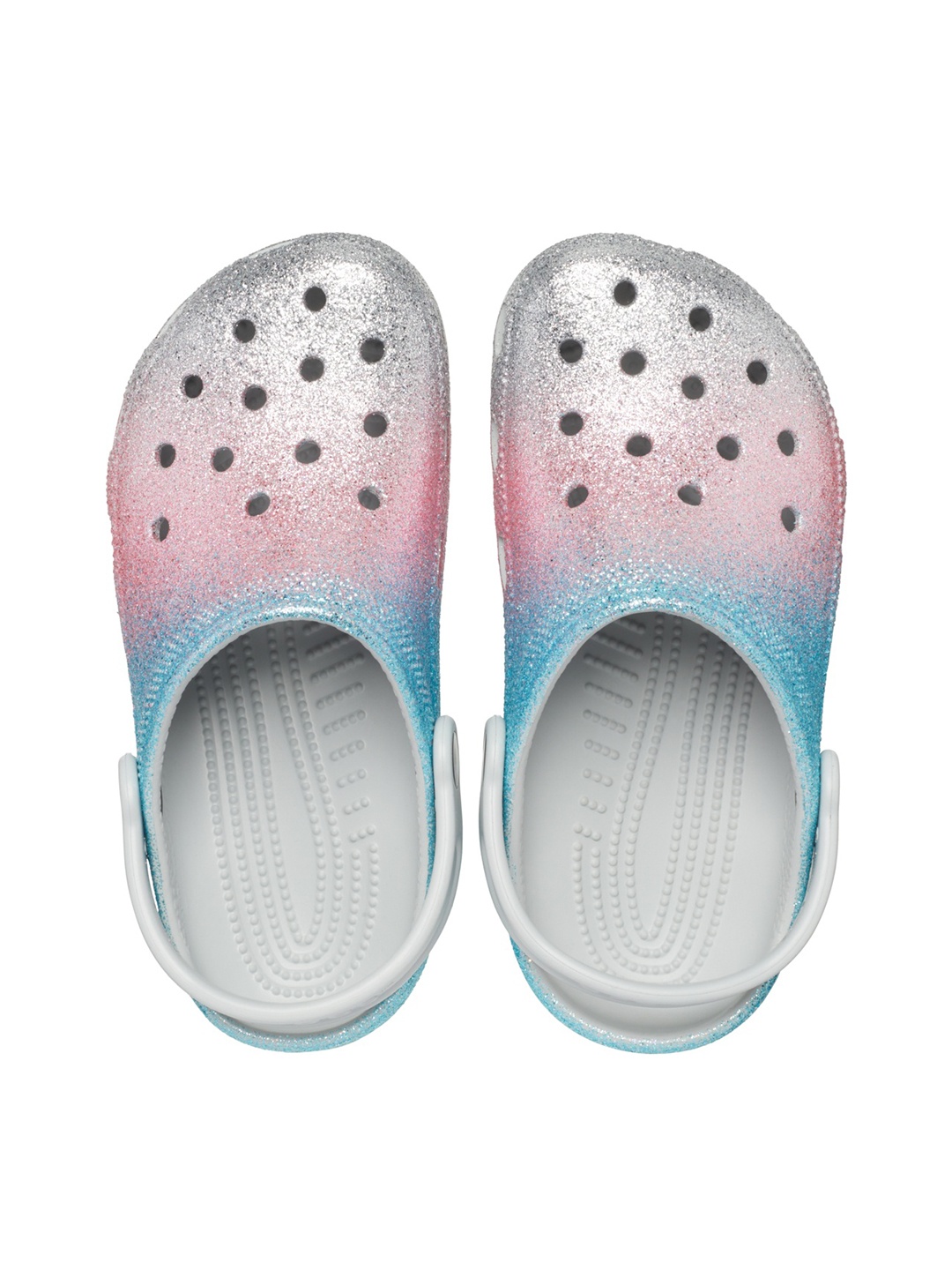 

Crocs Kids Classic Glitter Clogs, Multi