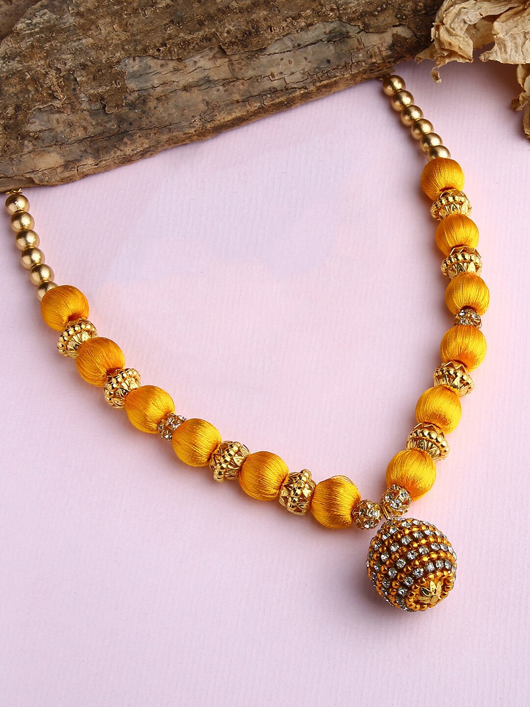 

AKSHARA Girls Gold-Plated Necklace