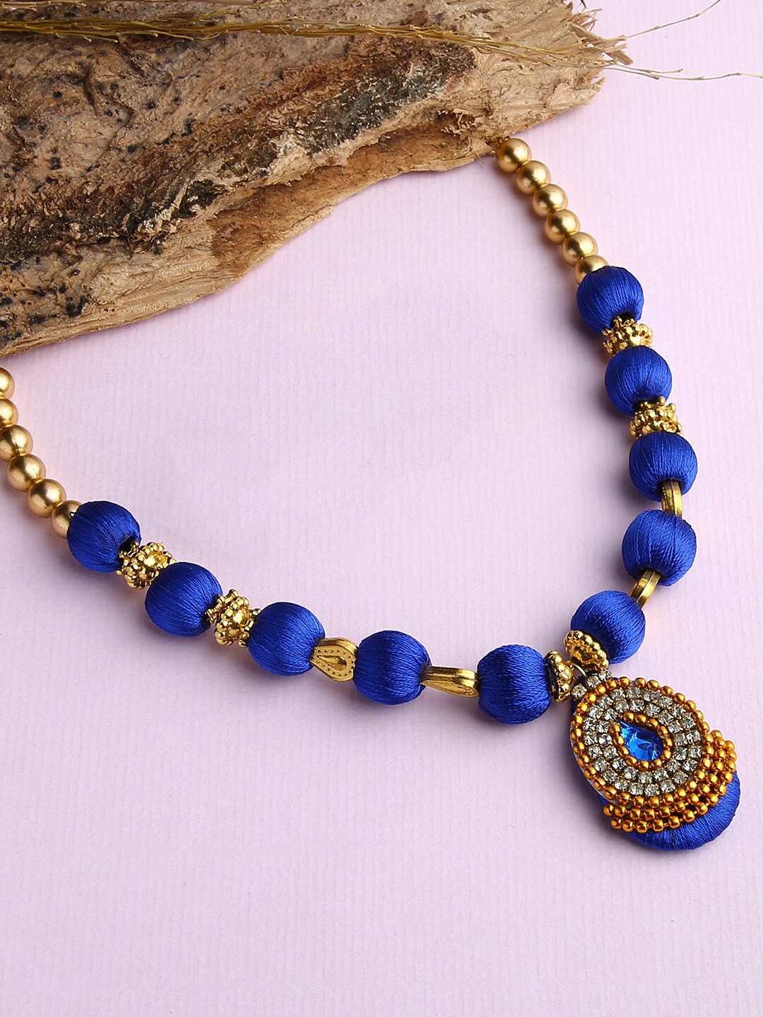 

AKSHARA Girls Gold-Plated Necklace