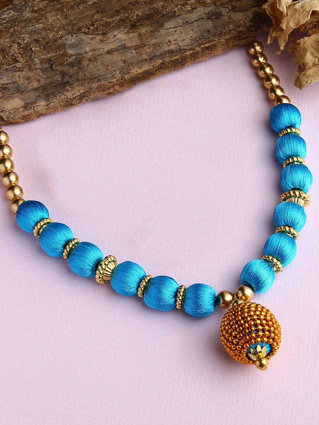 

AKSHARA Girls Gold-Plated Necklace