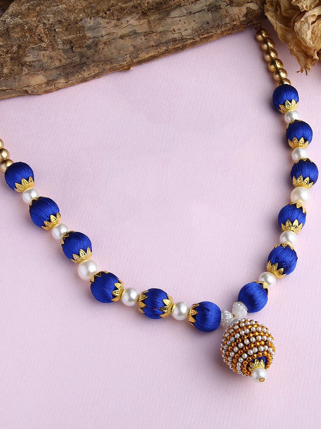 

AKSHARA Girls Gold-Plated Necklace