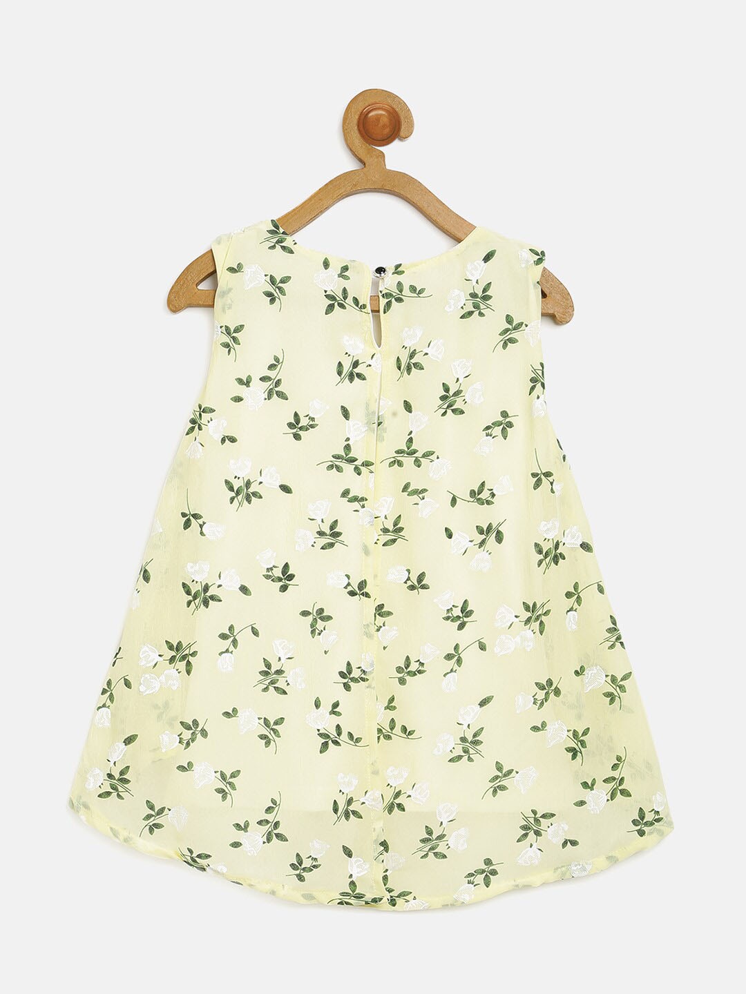 

V2 Value & Variety Floral Print Top, Yellow