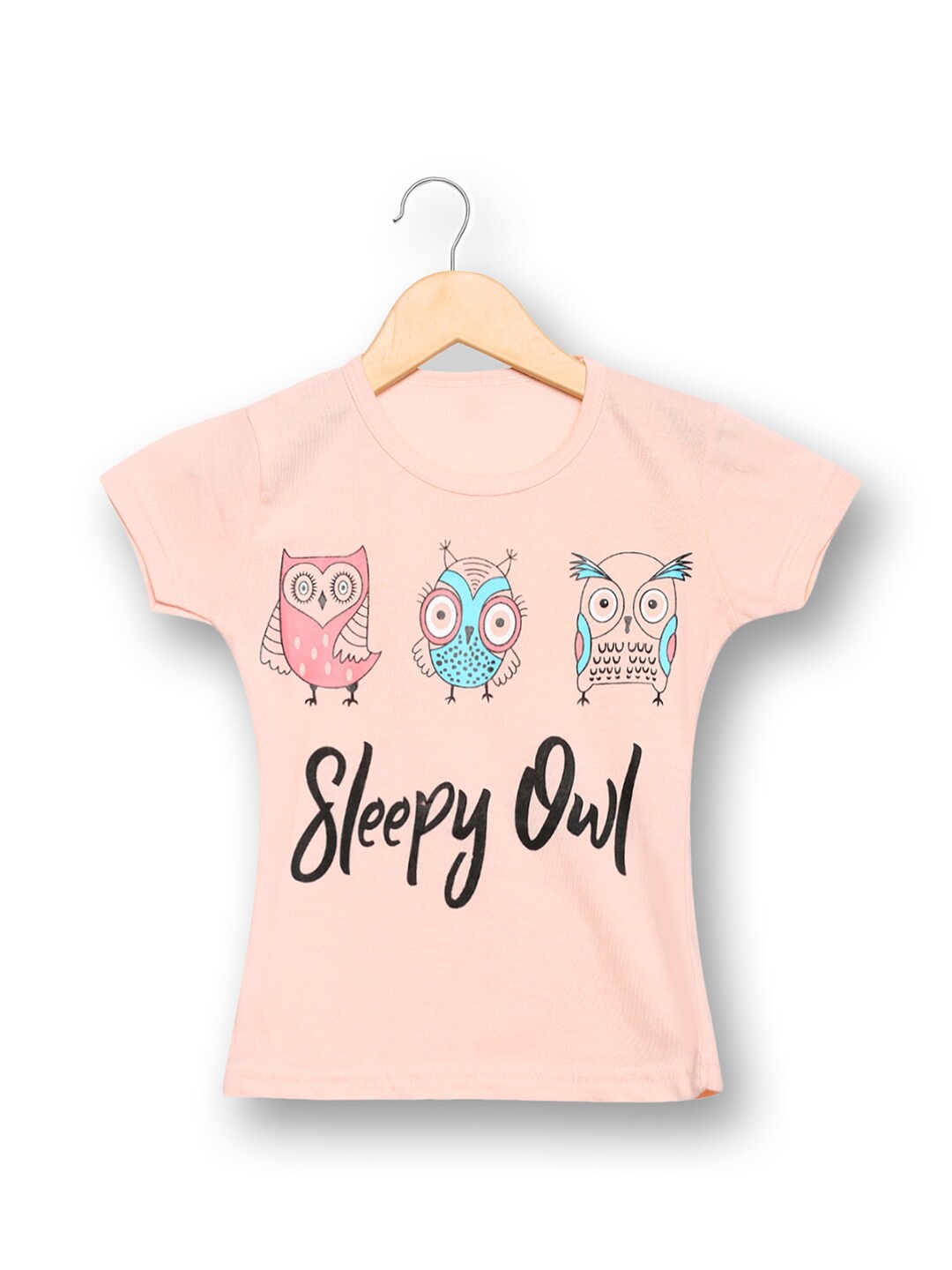 

V2 Value & Variety Girls Printed Top, Beige