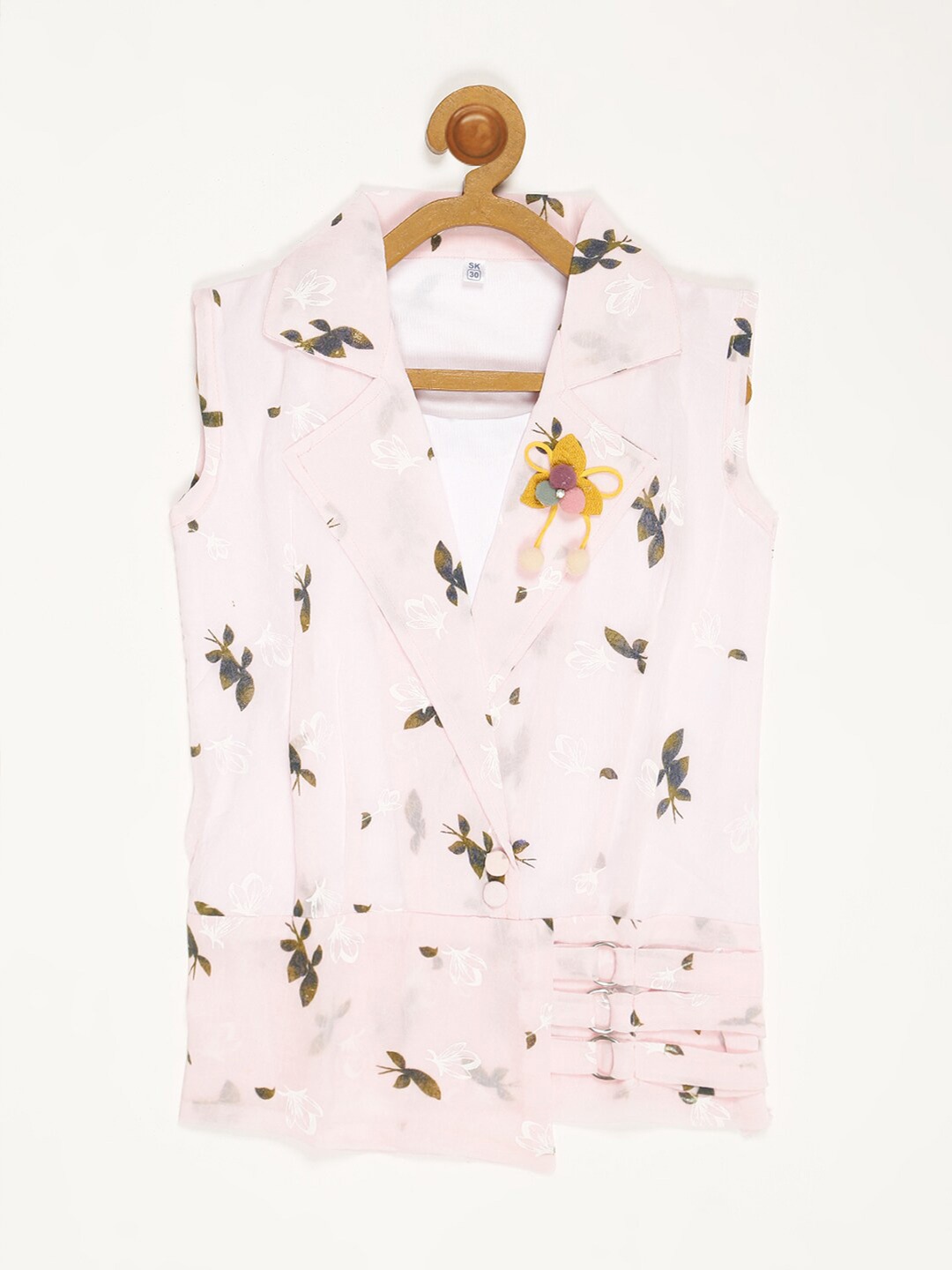 

V2 Value & Variety Floral Print Georgette Top, Pink